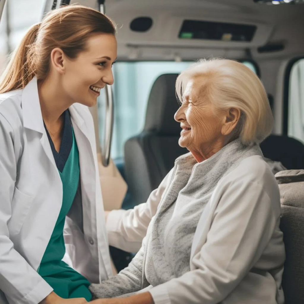 speech-language-pathology-collaborative-career-growth A multidisciplinary team of clinicians in scrubs discussing patient care, representing the growing demand for SLPs in collaborative healthcare settings.